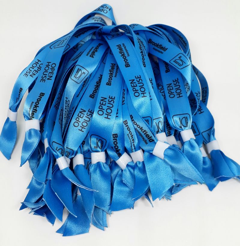 Pulseiras para o seu evento — Pulseiras Personalizadas 15mm com Trava — Impressão nos 2 Lados