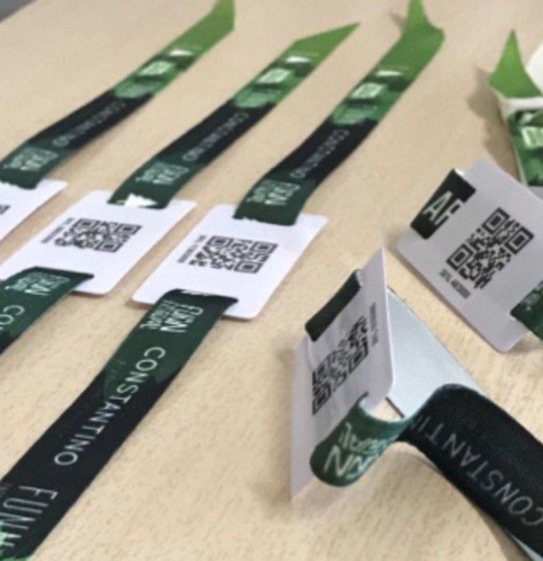 Pulseiras para o seu evento — Pulseiras Personalizadas 20mm com Trava e Tag — Para Consumação