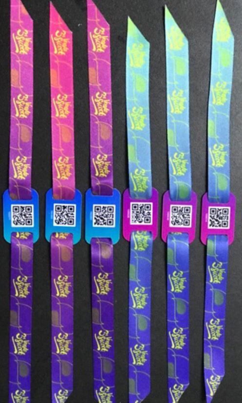 Pulseiras Personalizadas 20mm com Trava e Tag — Para Consumação — foto 2 de 2