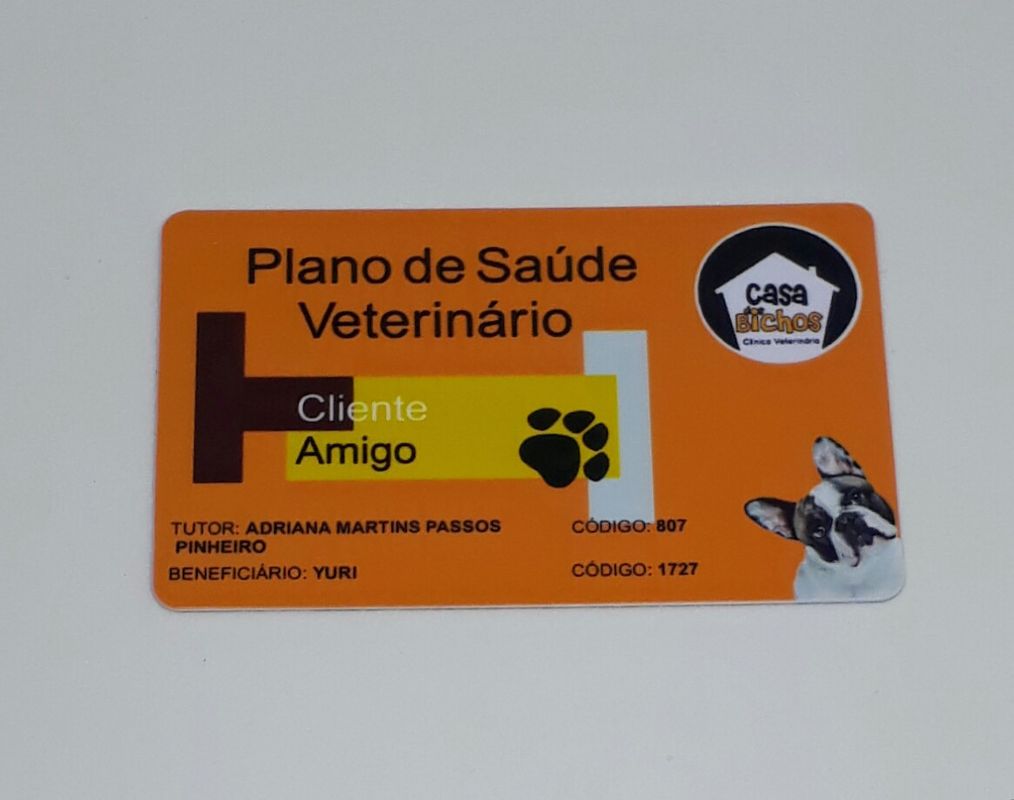 Carteira de Associação em PVC — Frente e Verso | 54x86mm — foto 2 de 2