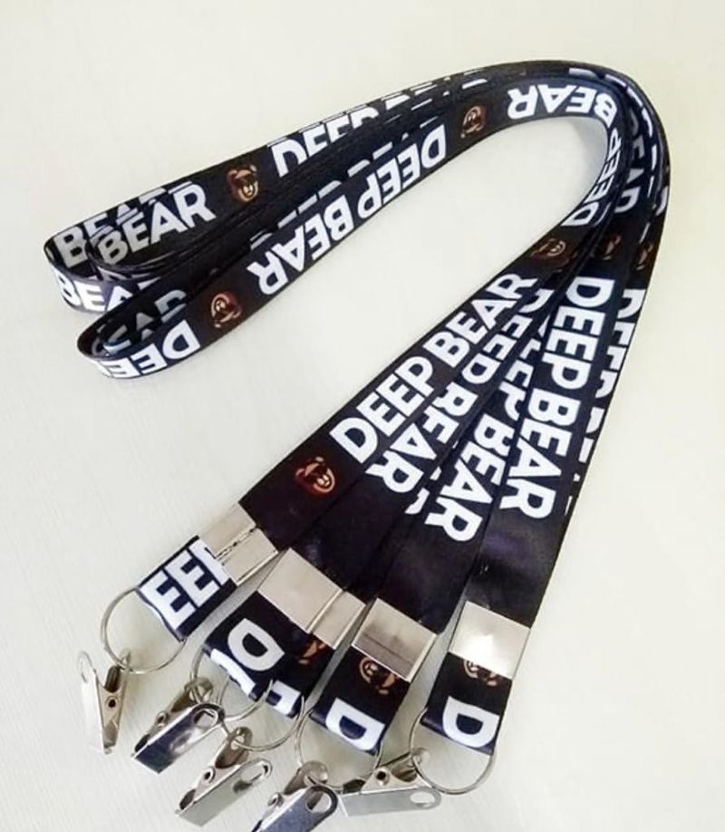 Cordão para Crachá Personalizado 15mm — Argola e Jacaré | Sublimação 4x4 — foto 3 de 4