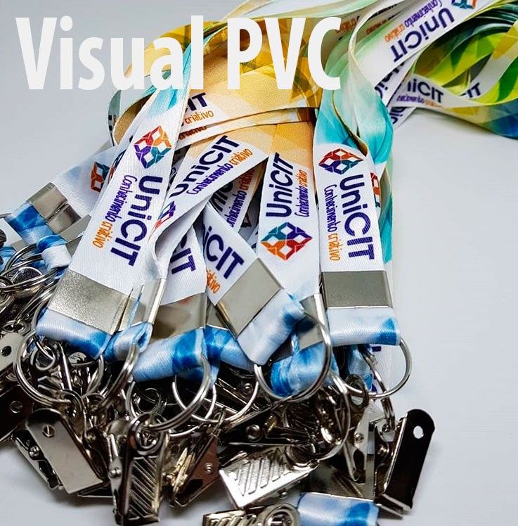 Cordão para Crachá Personalizado 15mm — Argola e Jacaré | Sublimação 4x4 — foto 4 de 4