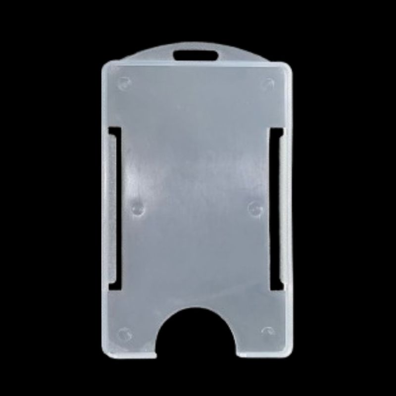 Acessórios para o seu crachá — Porta-Crachá em PVC Rígido Horizontal 86x54mm — Protege o Seu Crachá