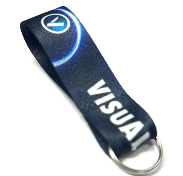 Brindes Personalizados para a sua empresa — Chaveiro Personalizado 20x120mm com Argola — Fita Sublimada