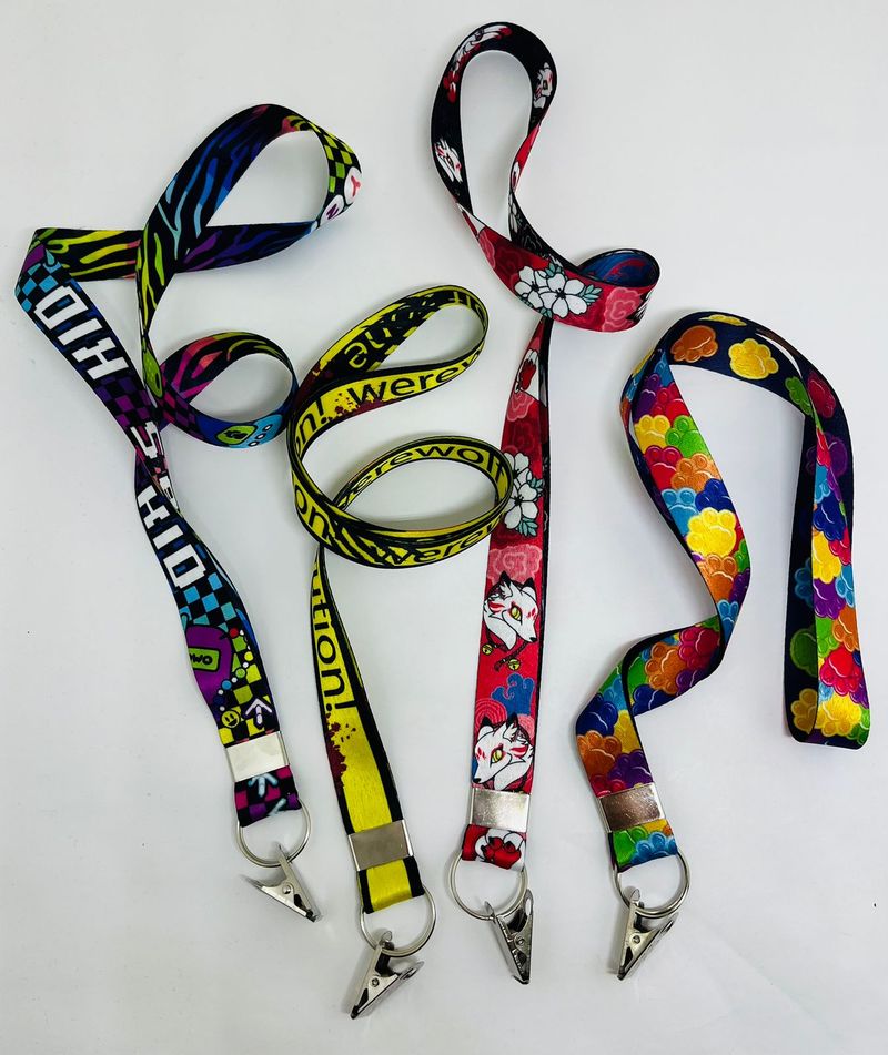 Cordão para Crachá Personalizado 20mm — Argola e Jacaré | Sublimação 4x4 — foto 9 de 9