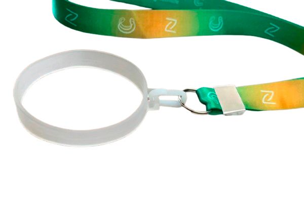 Brindes Personalizados para a sua empresa — Porta-Copo com Cordão Personalizado 20 ou 25mm e Argola