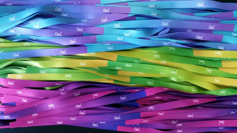 Cordões personalizados com a sua logo — Cordão Personalizado 20mm sem Acabamento — Só a Fita Impressa