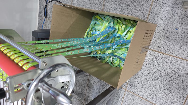Cordões personalizados com a sua logo — Cordão Personalizado 15mm sem Acabamento — Só a Fita Impressa